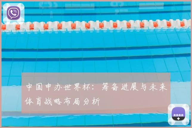 中国申办世界杯：筹备进展与未来体育战略布局分析